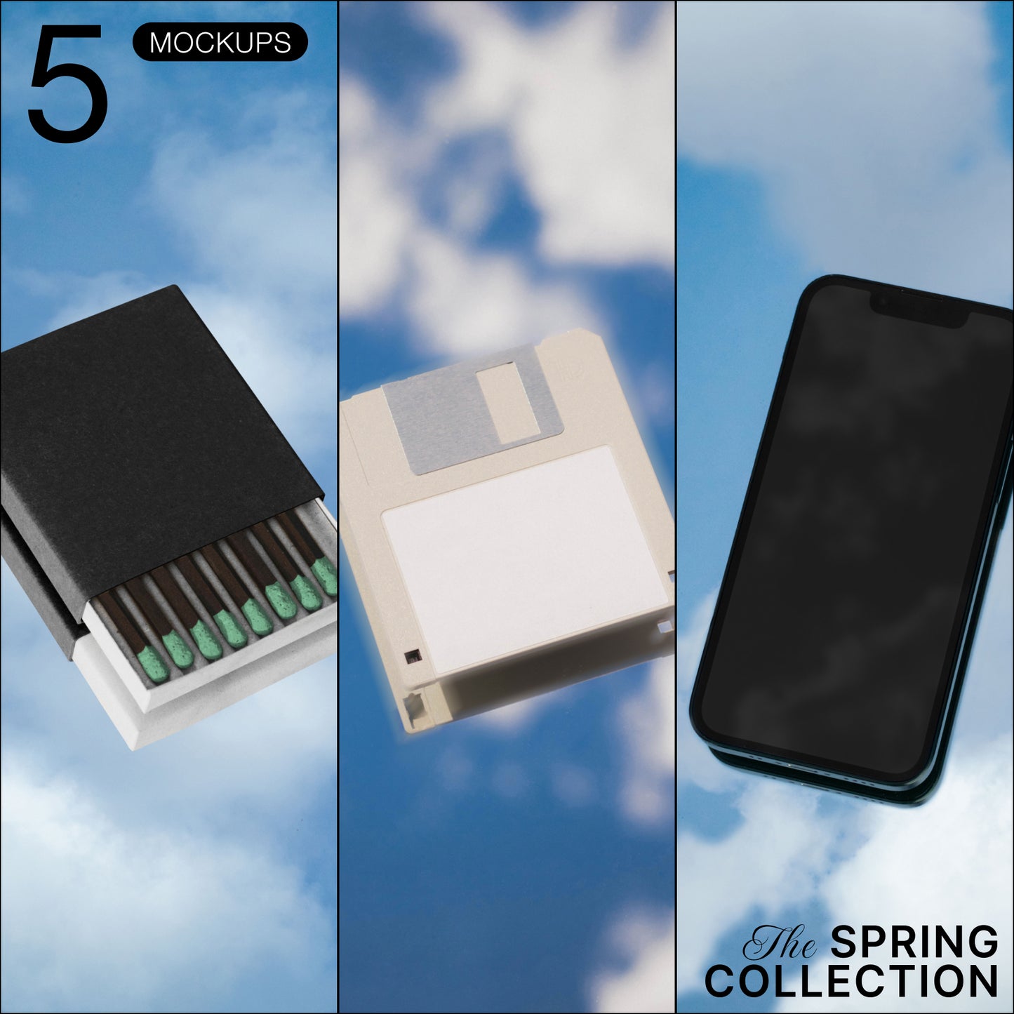 Dreamy Clouds Mockup Bundle