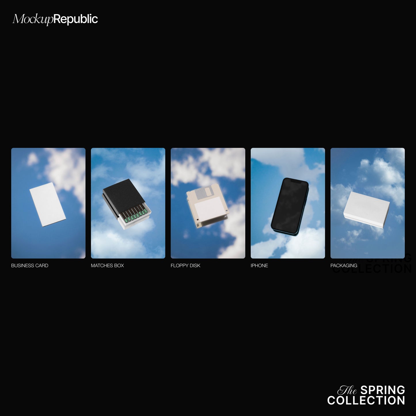 Dreamy Clouds Mockup Bundle