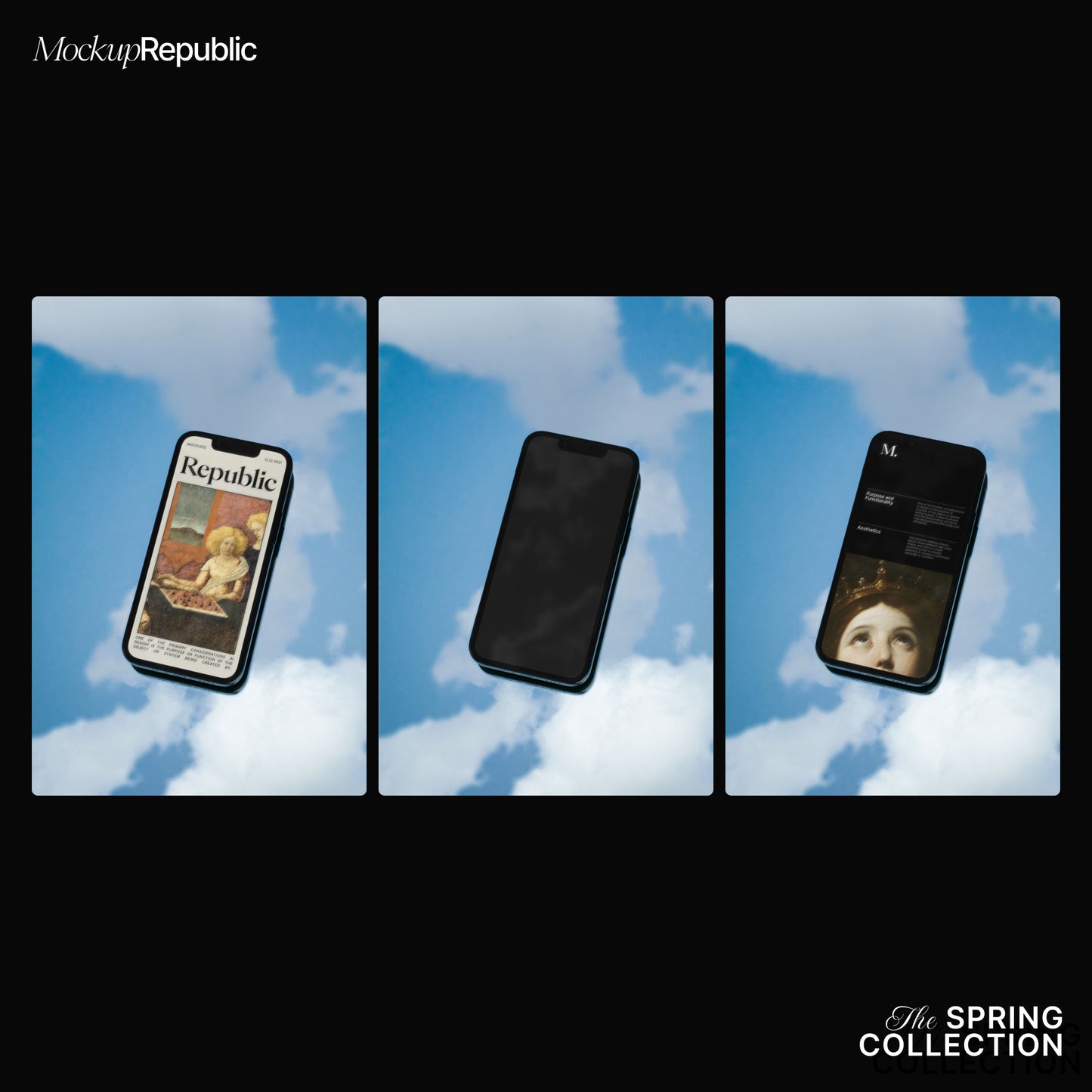 Dreamy Clouds Mockup Bundle