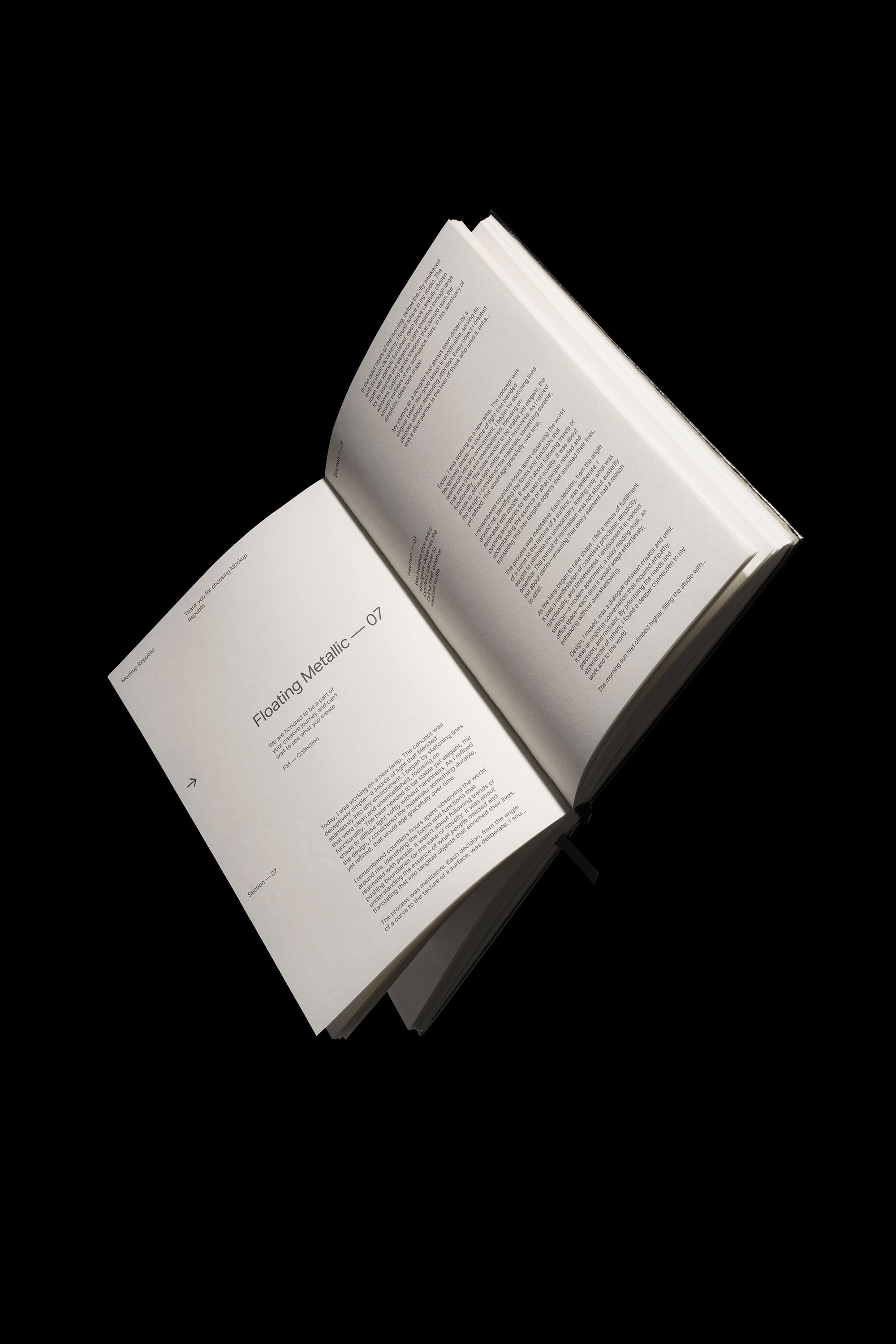 Metallic Book Mockup FM_007