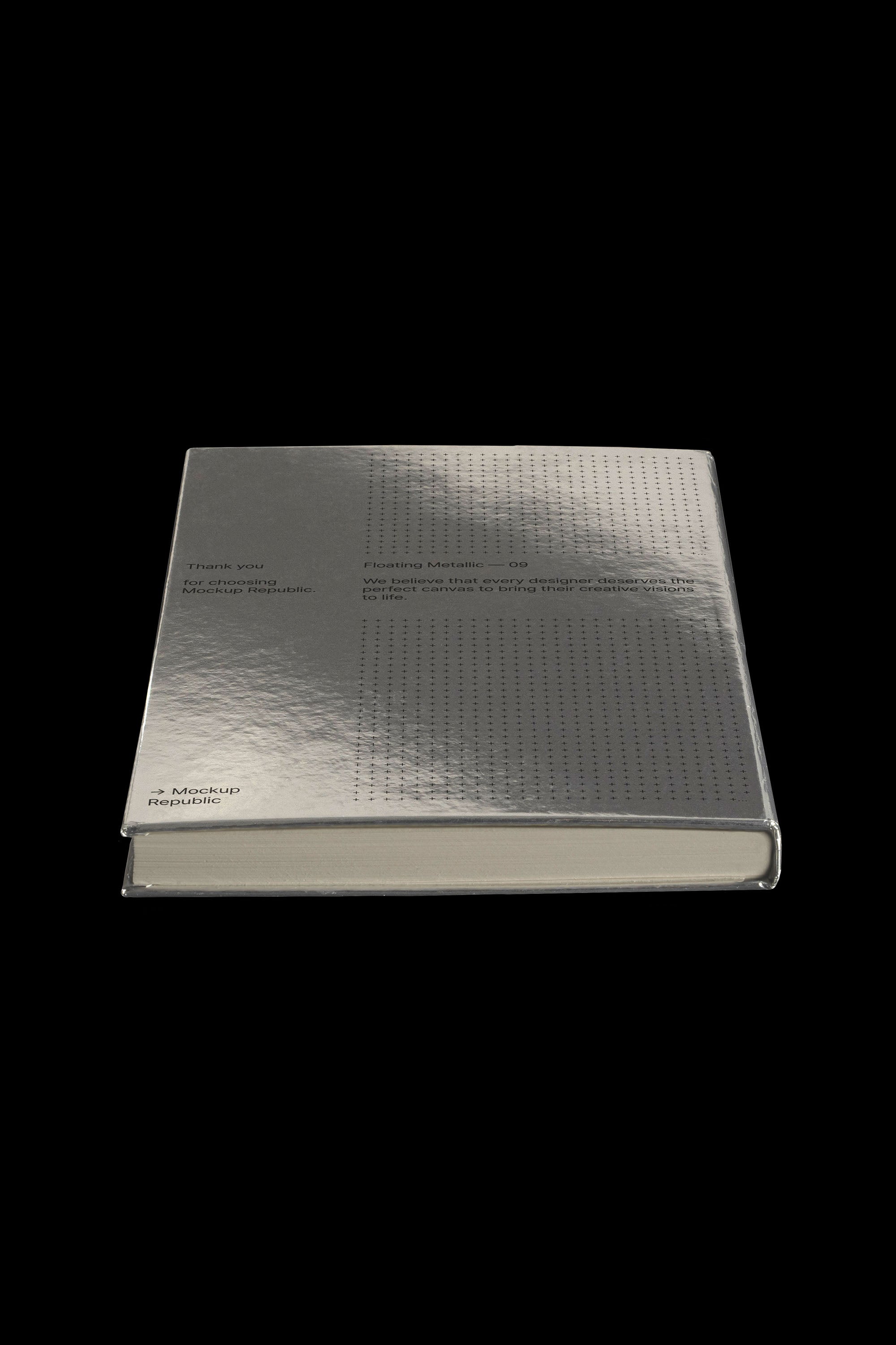 Metallic Book Mockup FM_009