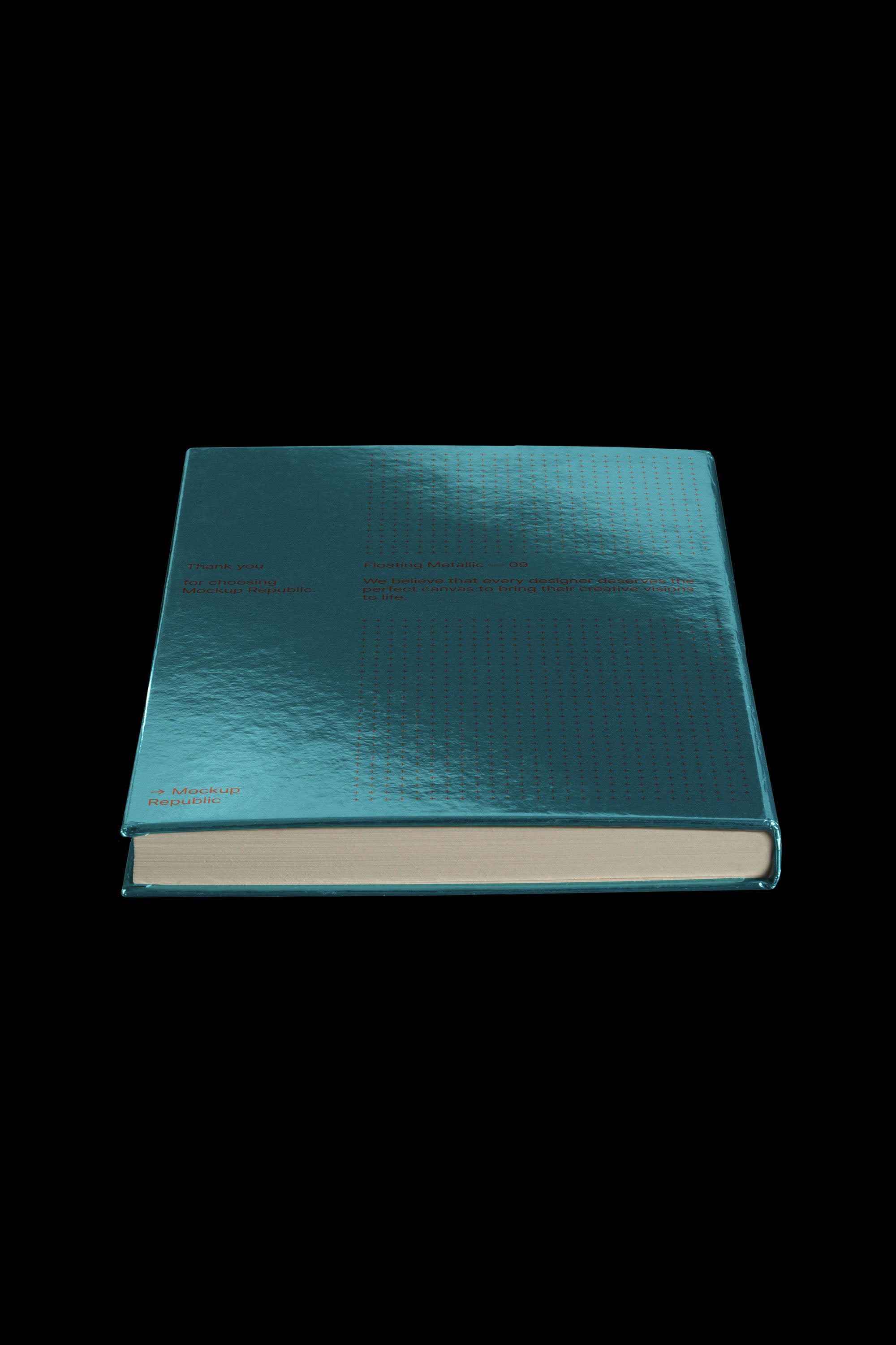 Metallic Book Mockup FM_009