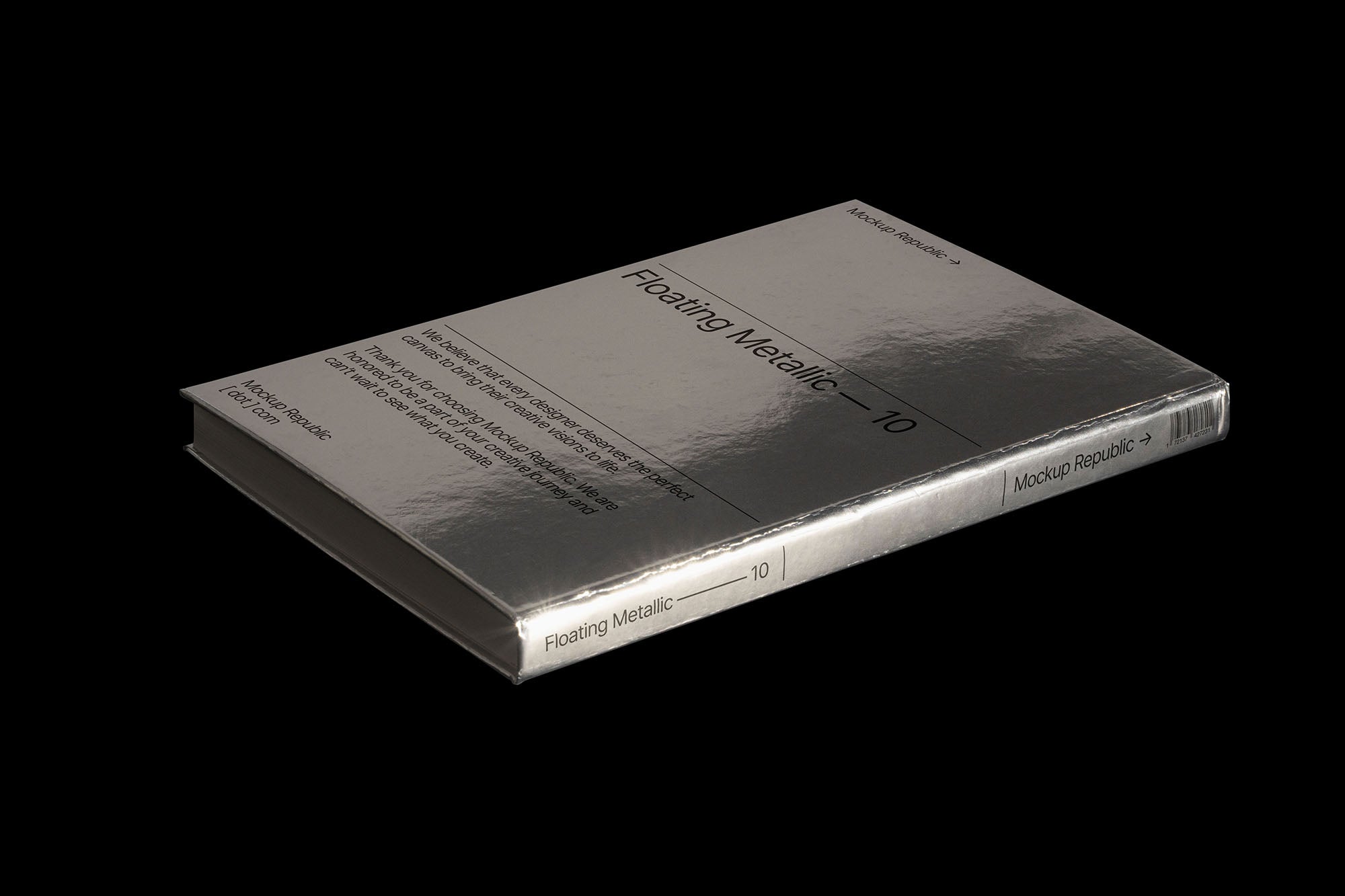 Metallic Book Mockup FM_010