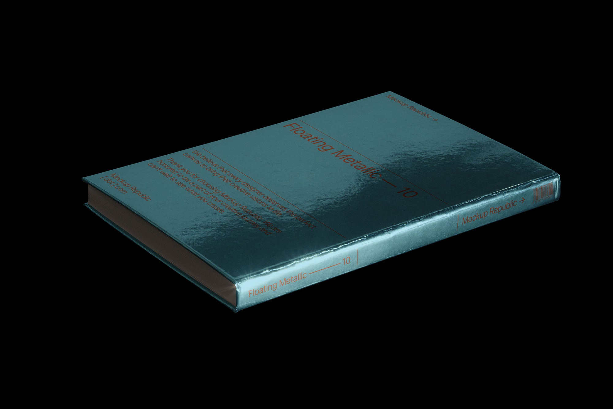 Metallic Book Mockup FM_010
