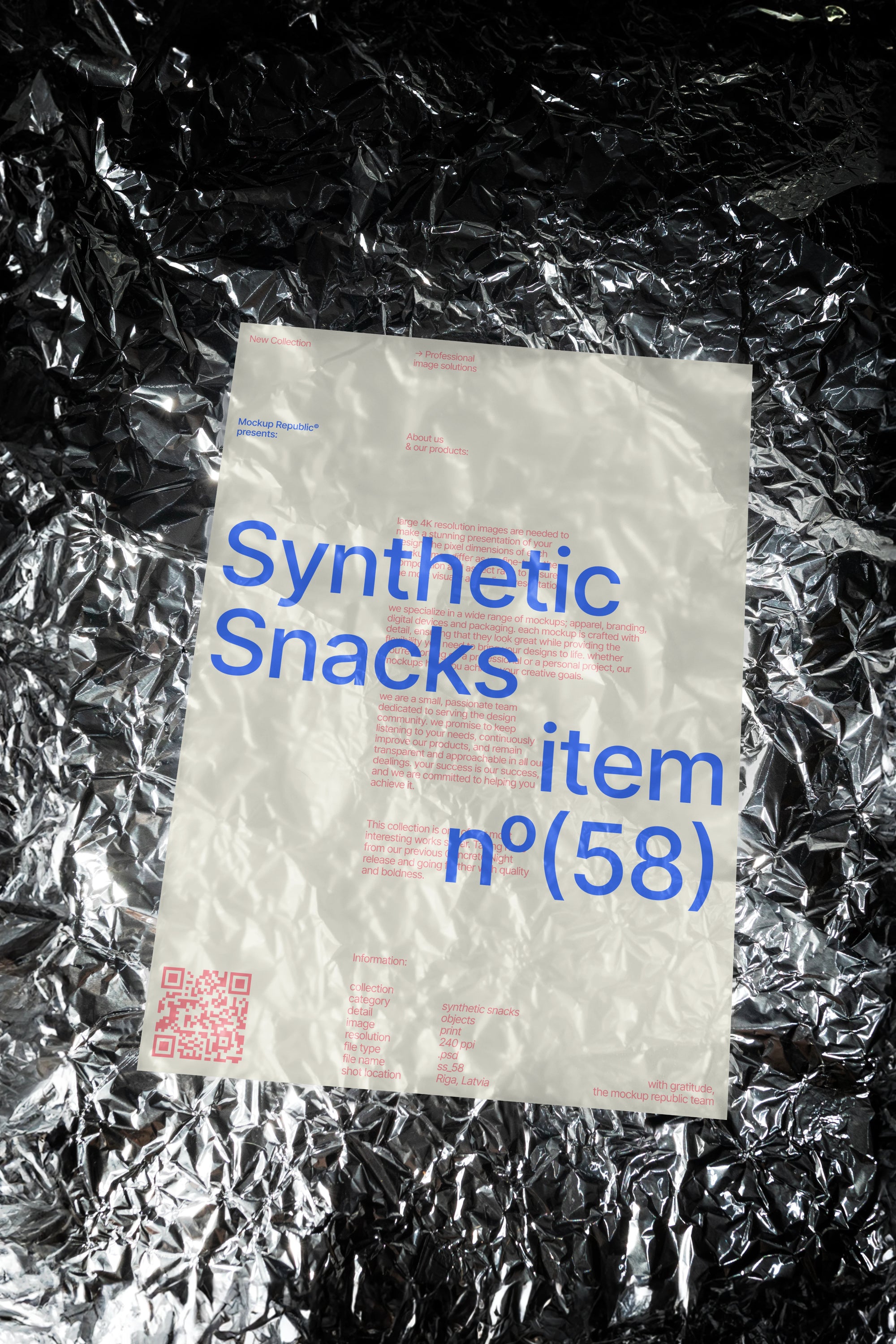 A4 Poster Mockup SS_58