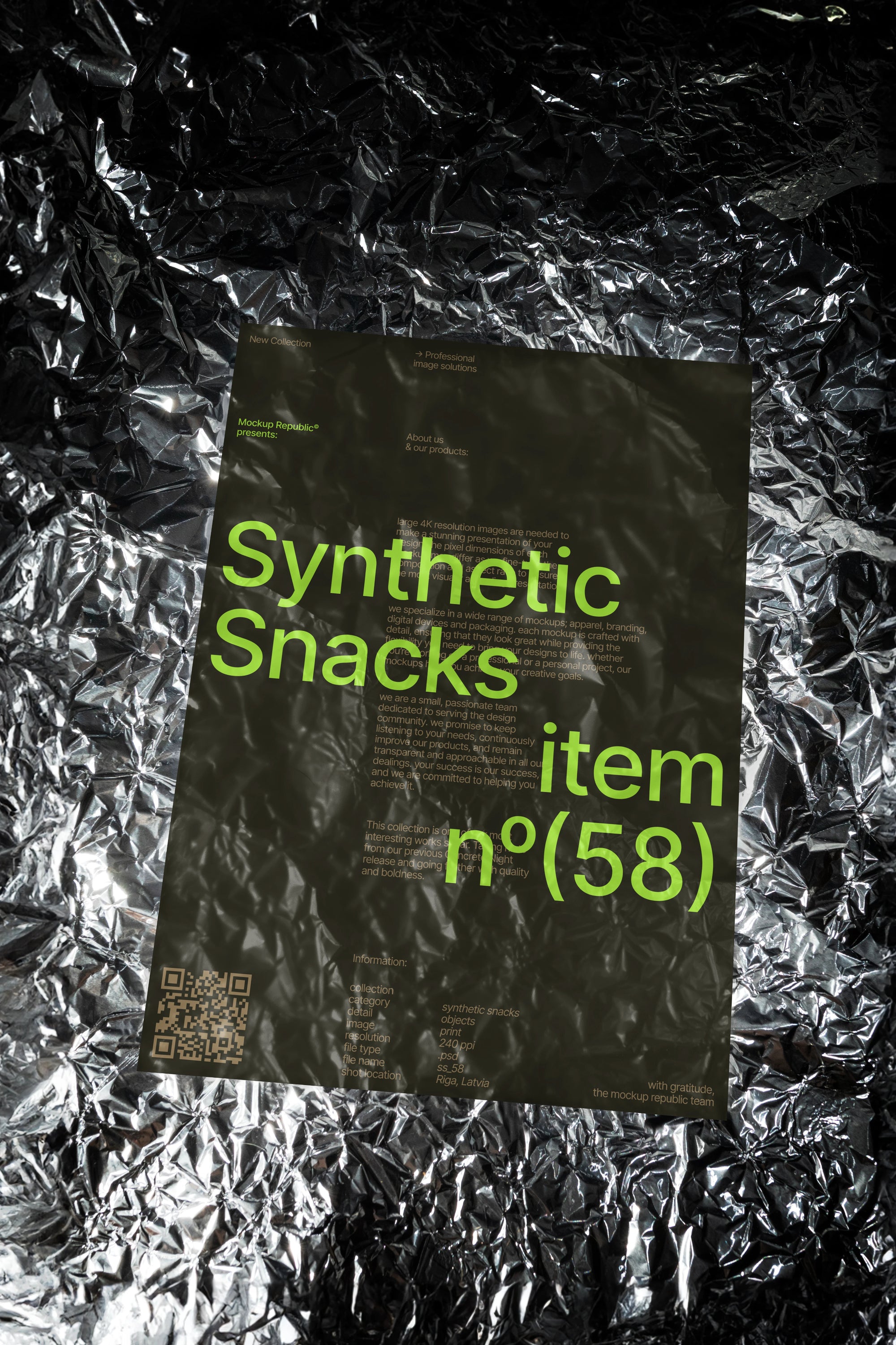 A4 Poster Mockup SS_58