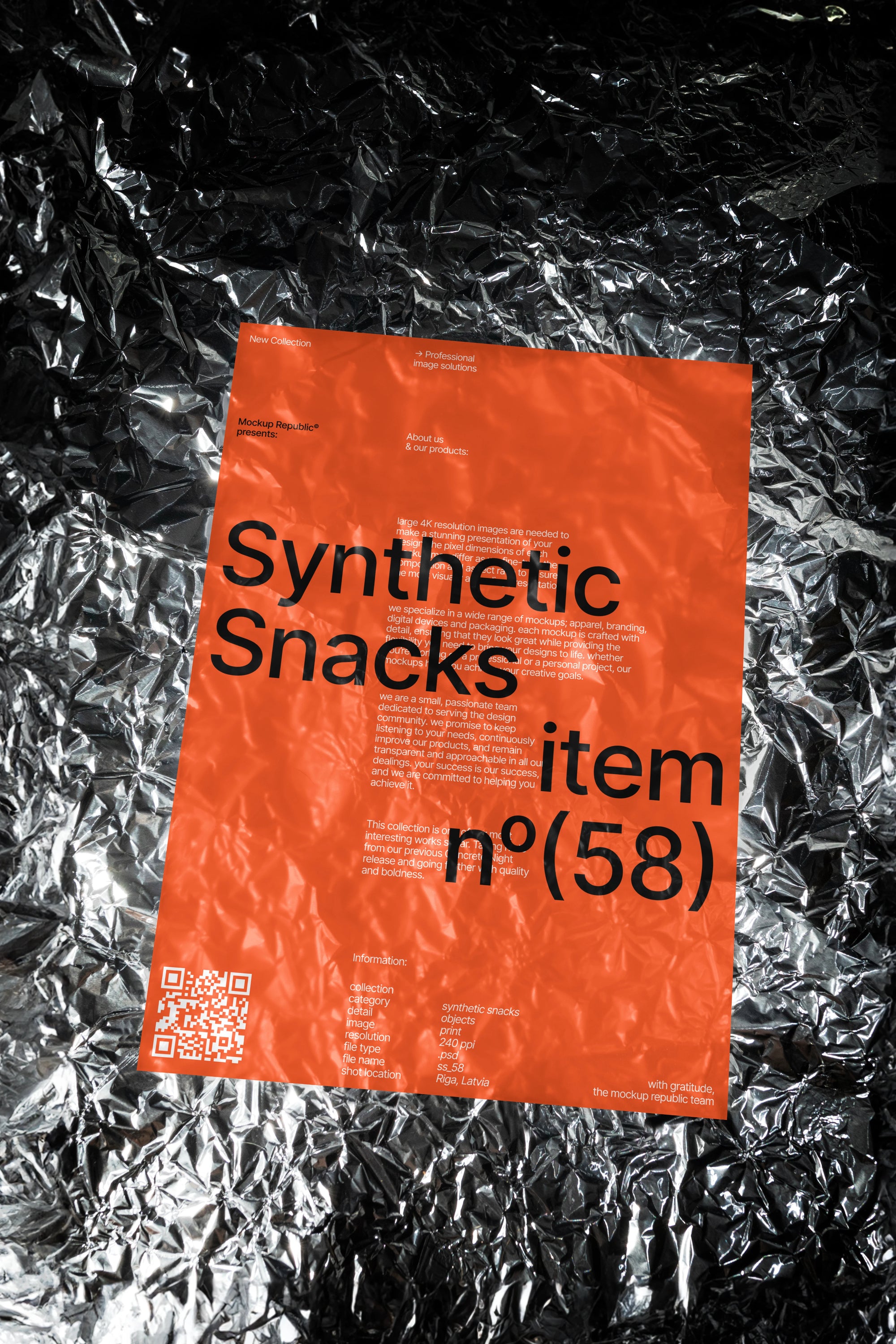 A4 Poster Mockup SS_58