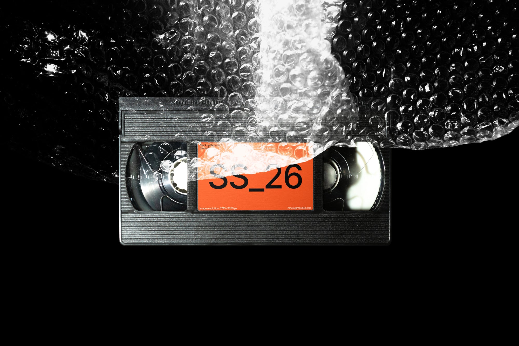 Clean VHS Tape Mockup SS_26