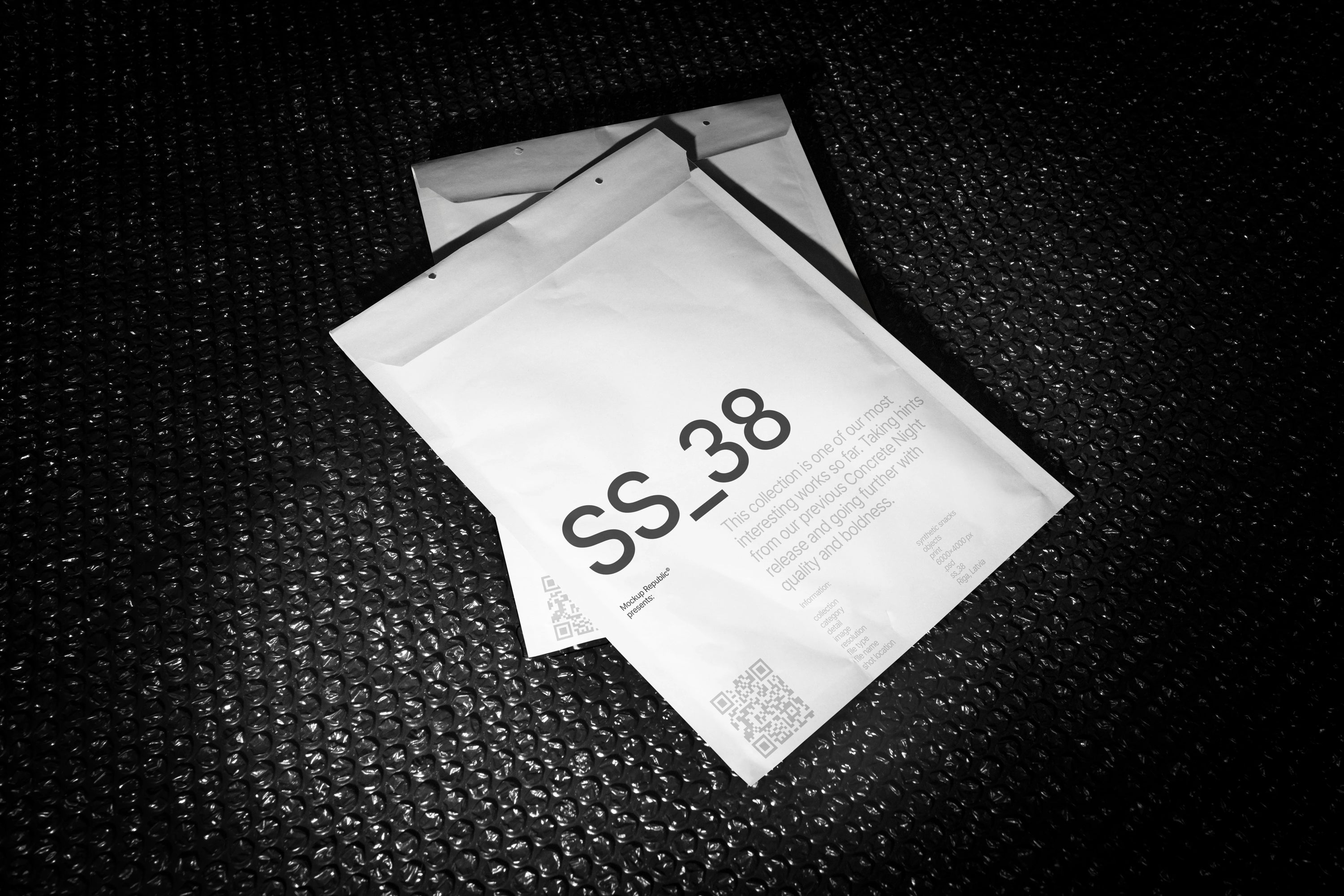 Shipping Envelope Mockup SS_38