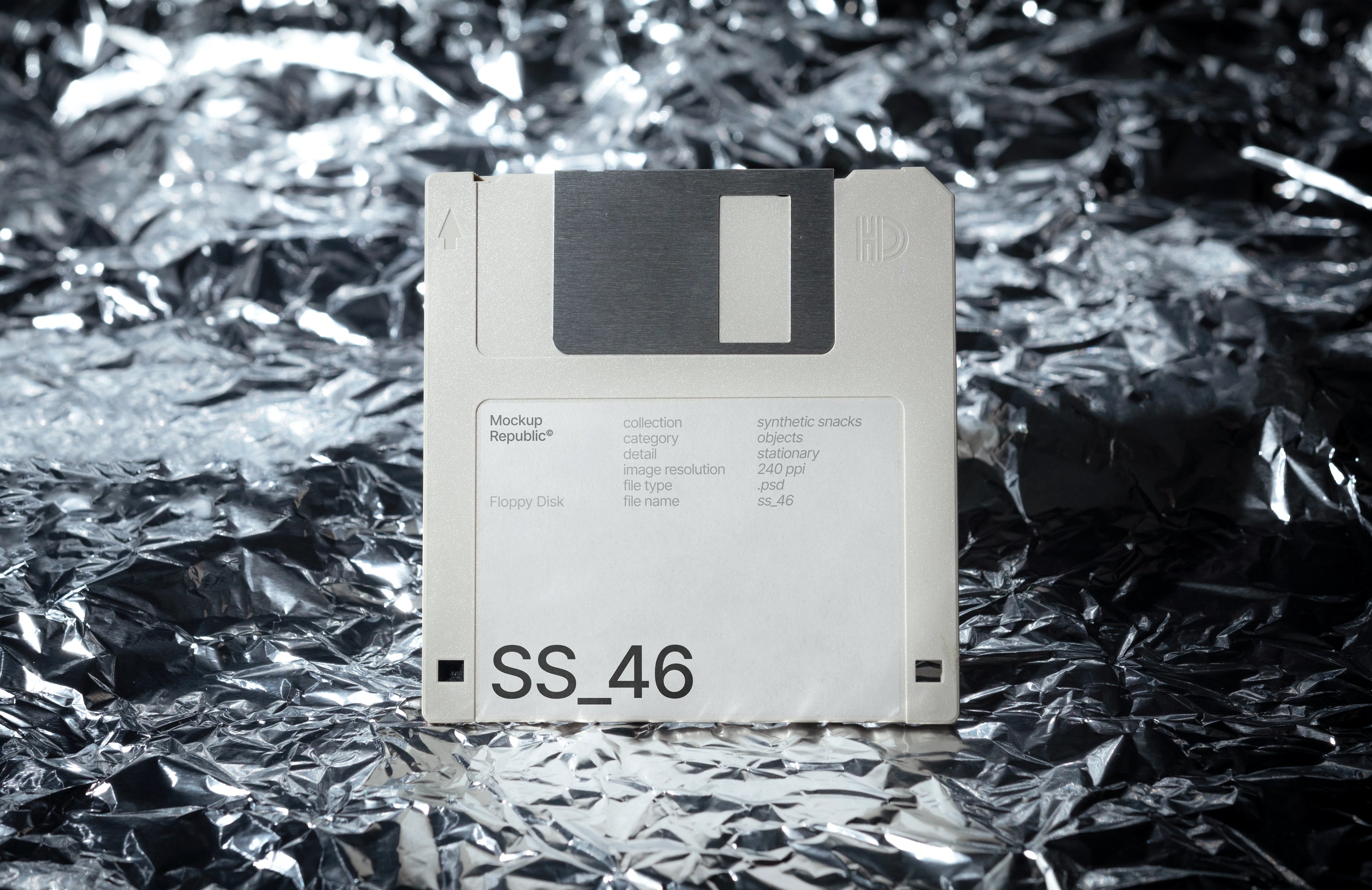 Floppy Disk Mockup SS_46