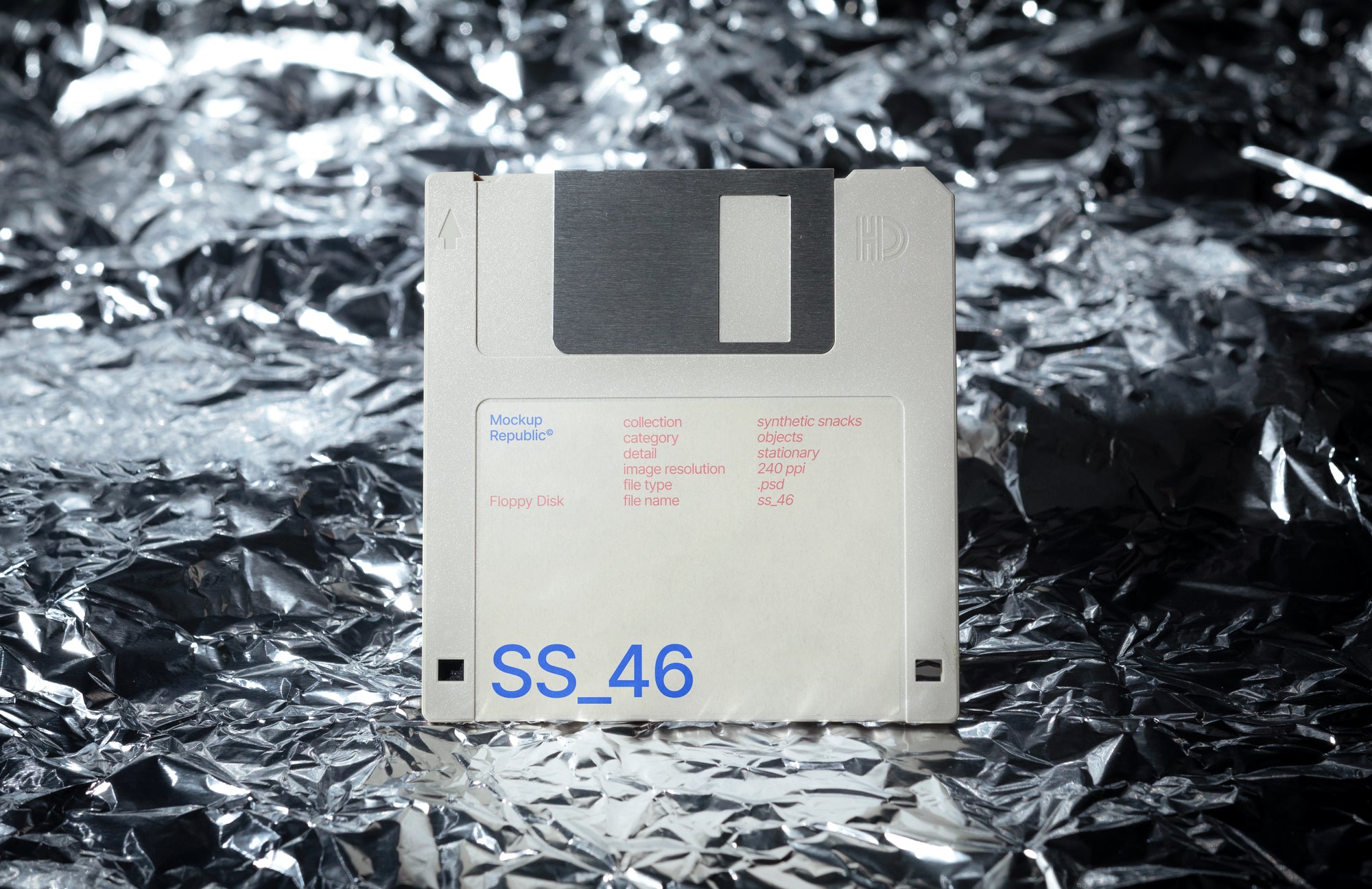 Floppy Disk Mockup SS_46