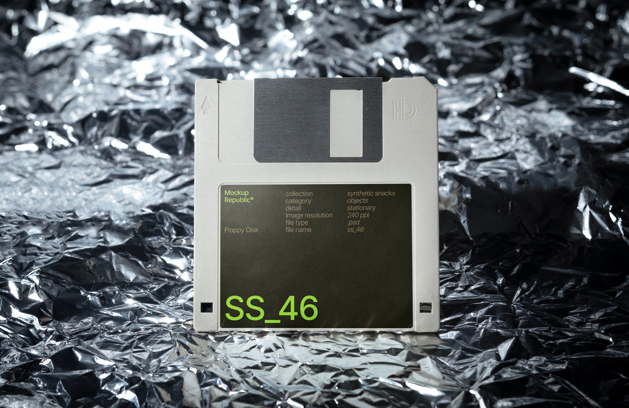 Floppy Disk Mockup SS_46