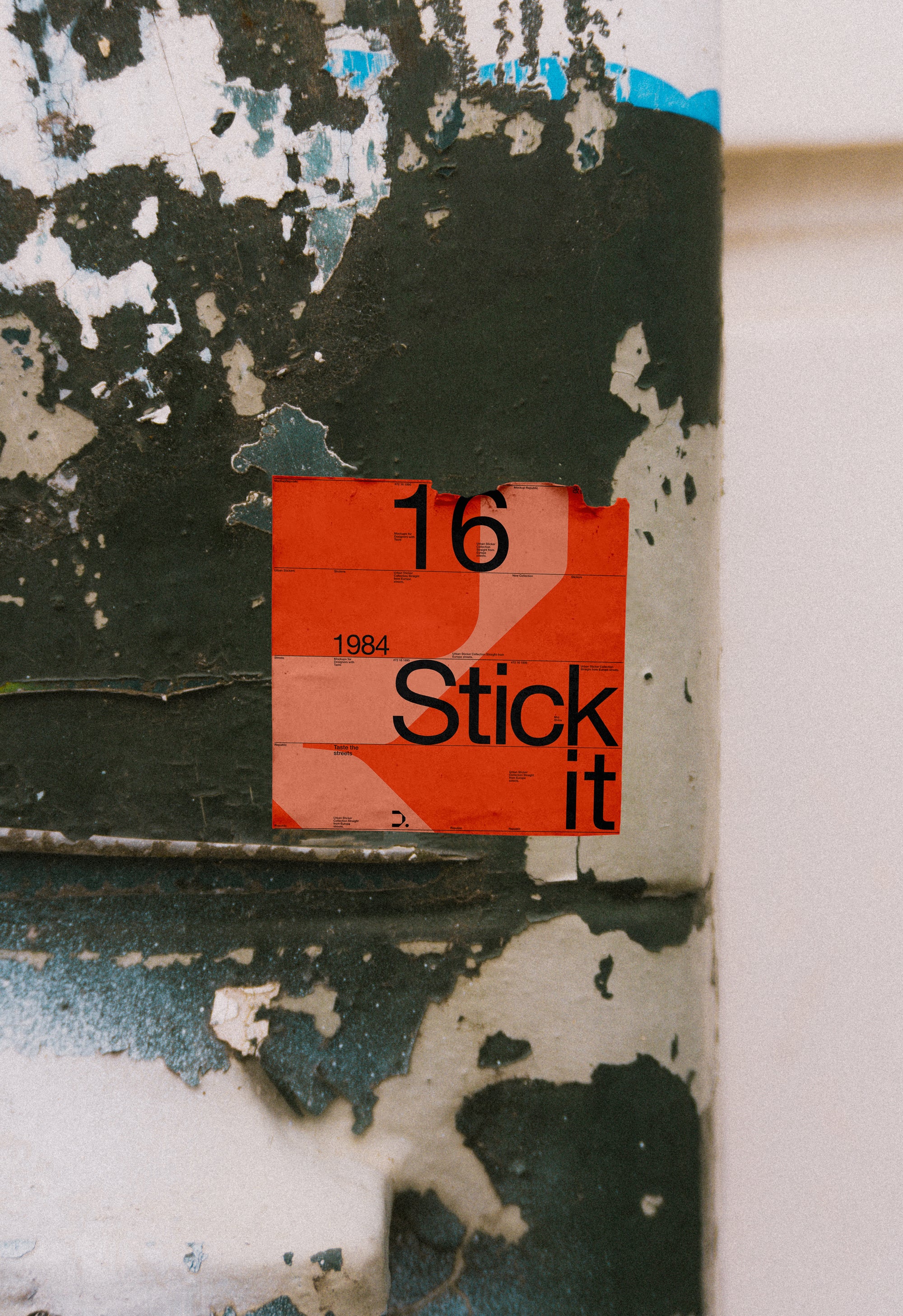 Urban Sticker Mockup ST_002