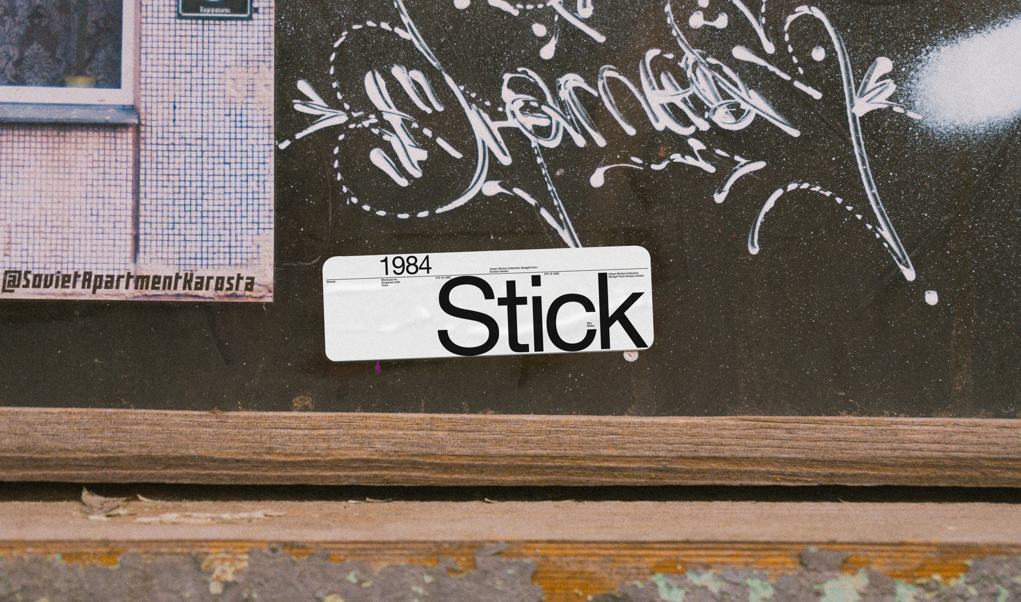 Urban Sticker Mockup ST_010