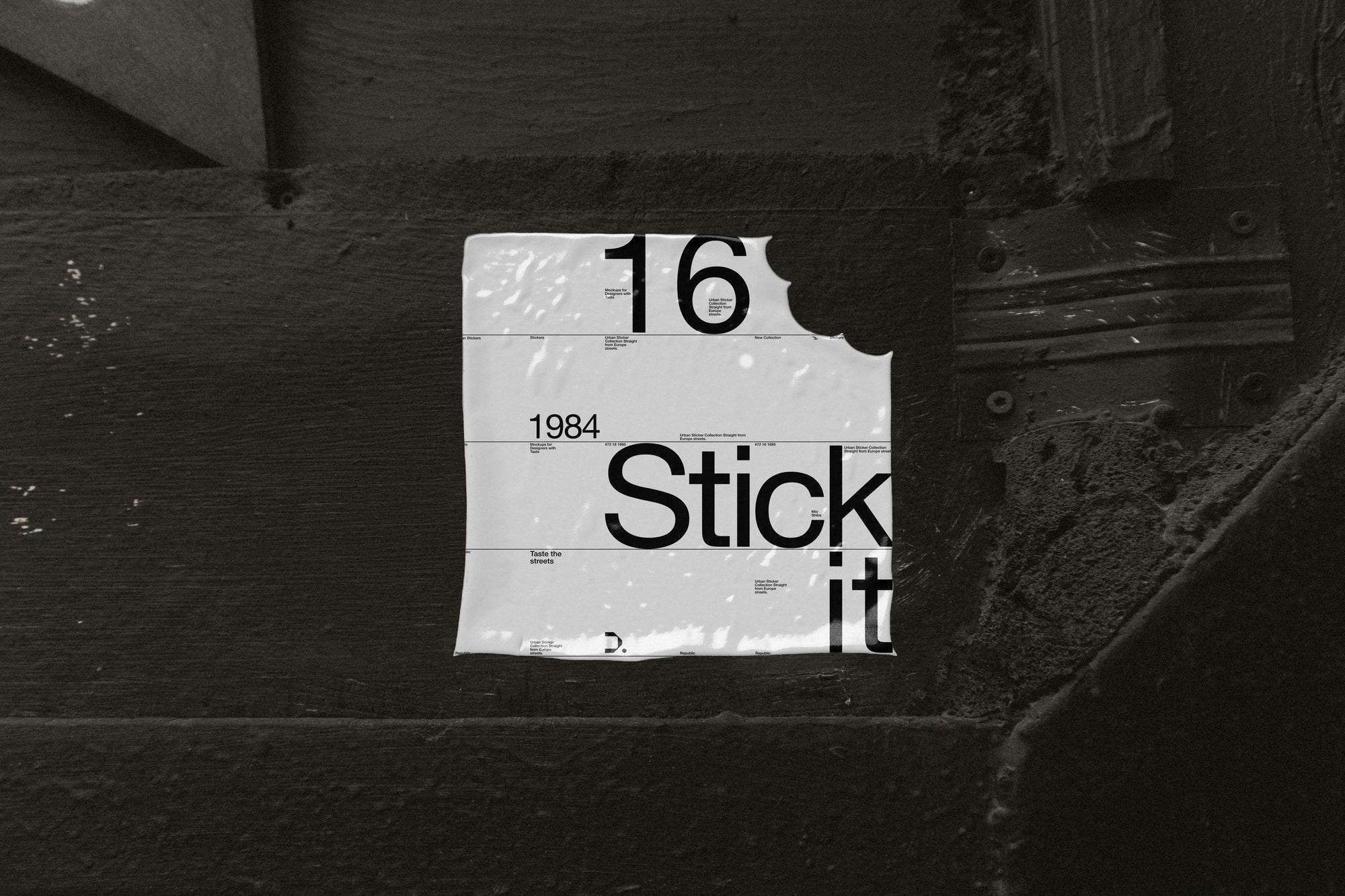 Urban Sticker Mockup ST_016