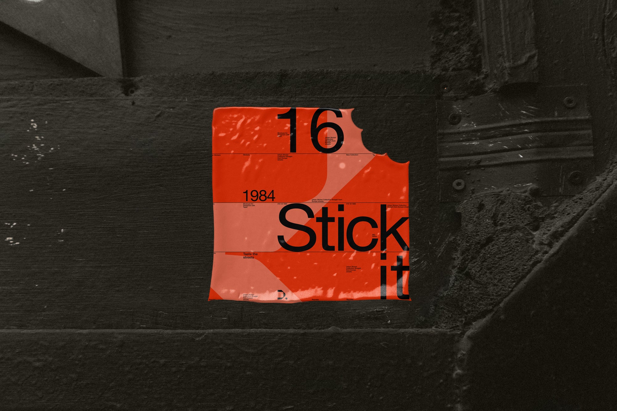 Urban Sticker Mockup ST_016